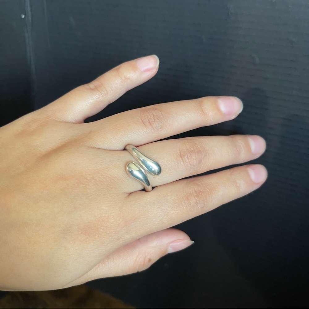 Heavy Adjustable Sizable Sterling Silver 925 Ring